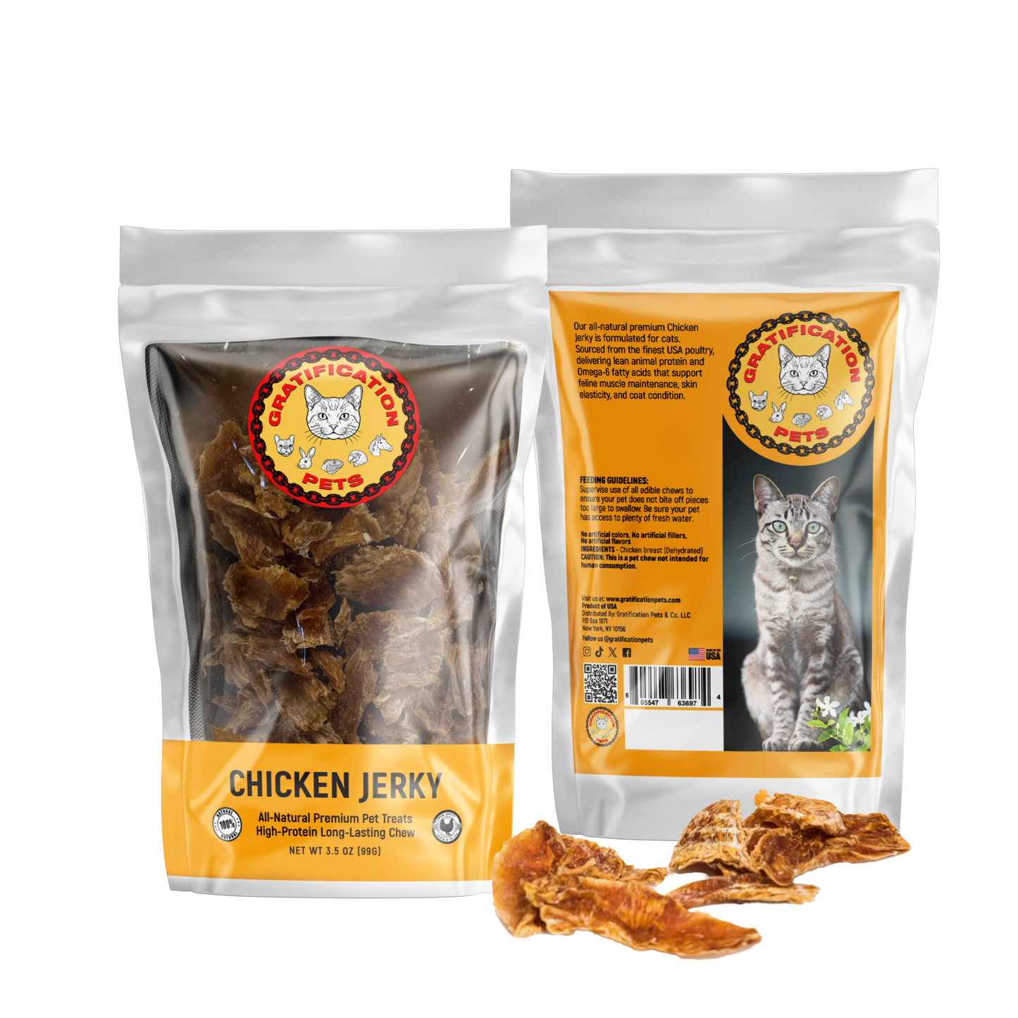 CAT CHICKEN JERKY