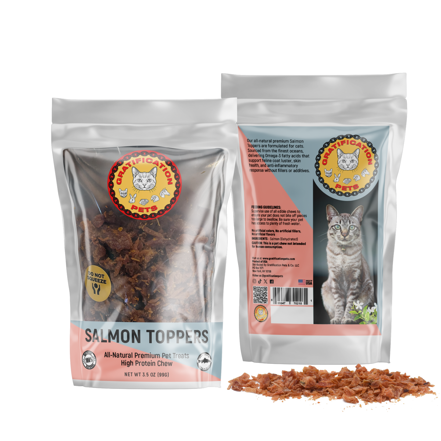 CAT SALMON TOPPERS