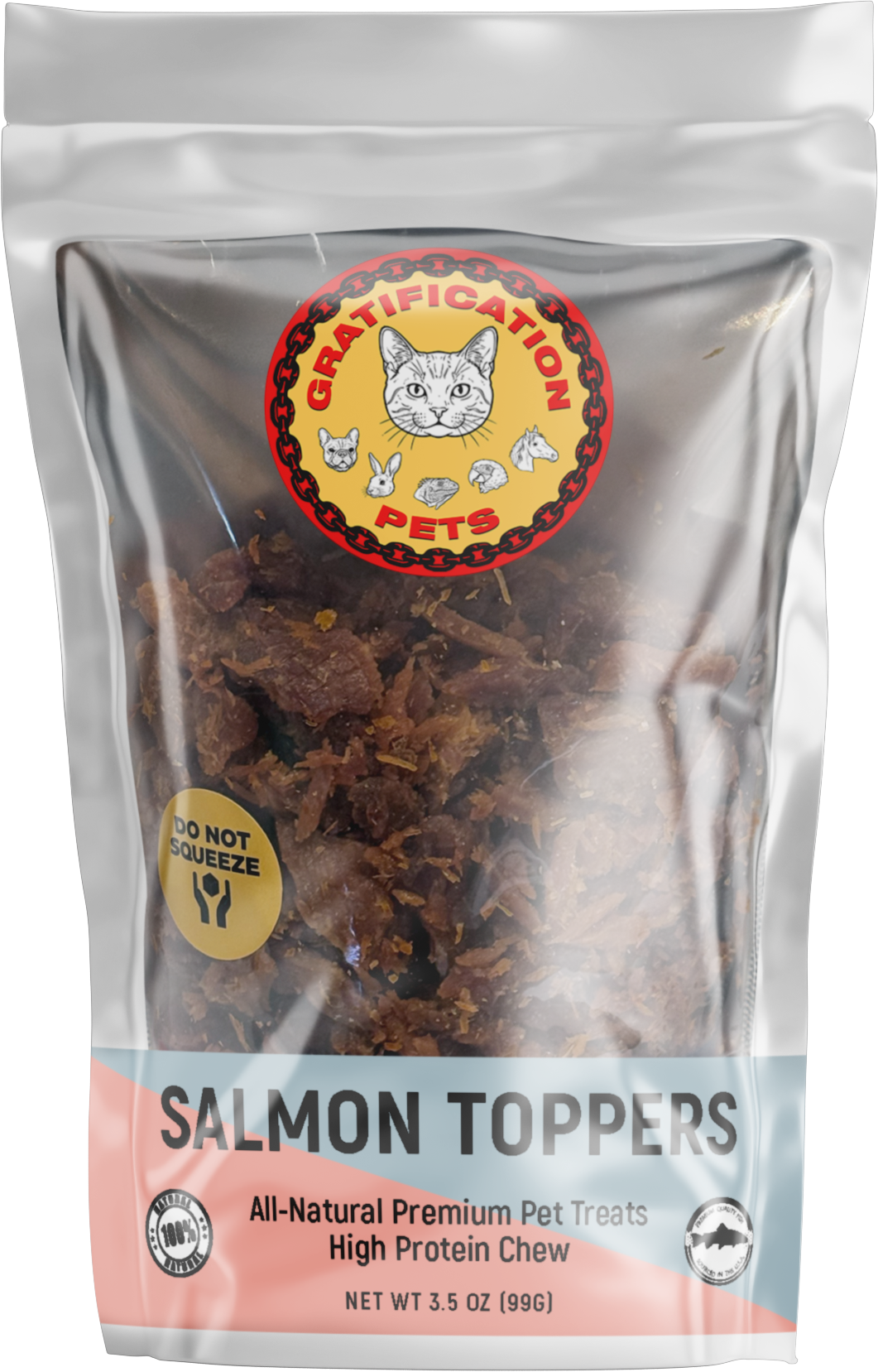 Salmon Toppers for Cats