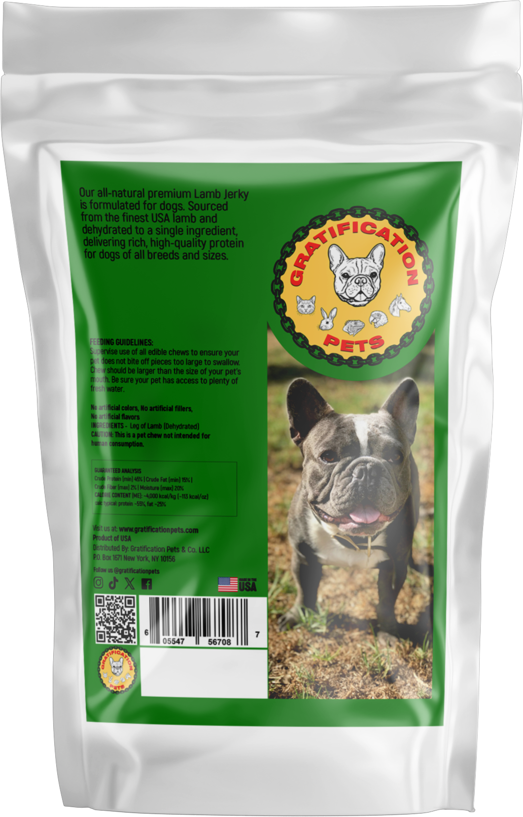 Lamb Jerky for Dogs