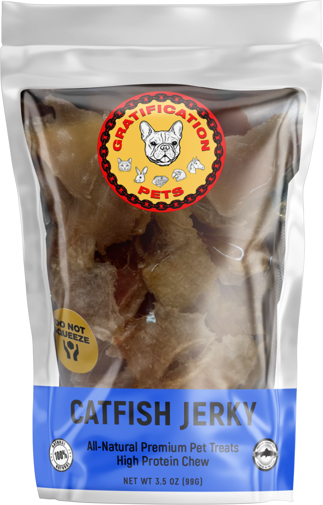 Catfish Jerky for Dogs