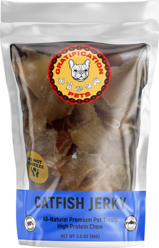 Catfish Jerky for Dogs