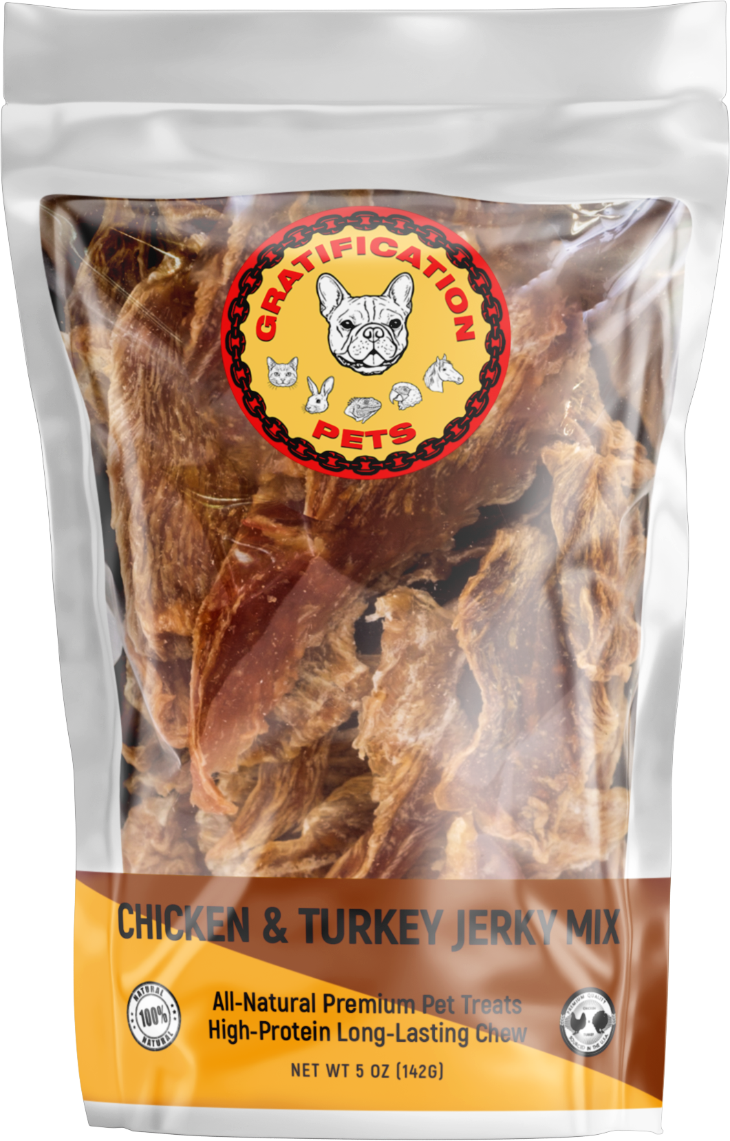 Chicken & Turkey Jerky Mix for Dogs