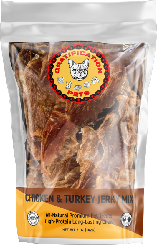 Chicken & Turkey Jerky Mix for Dogs