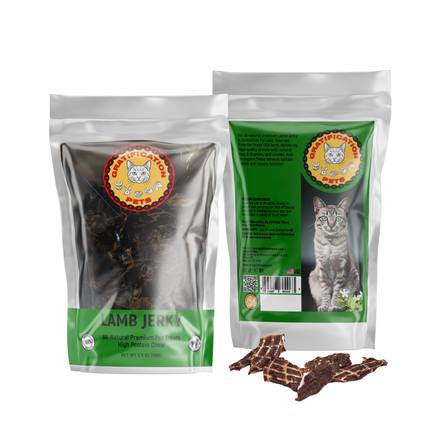 CAT LAMB JERKY