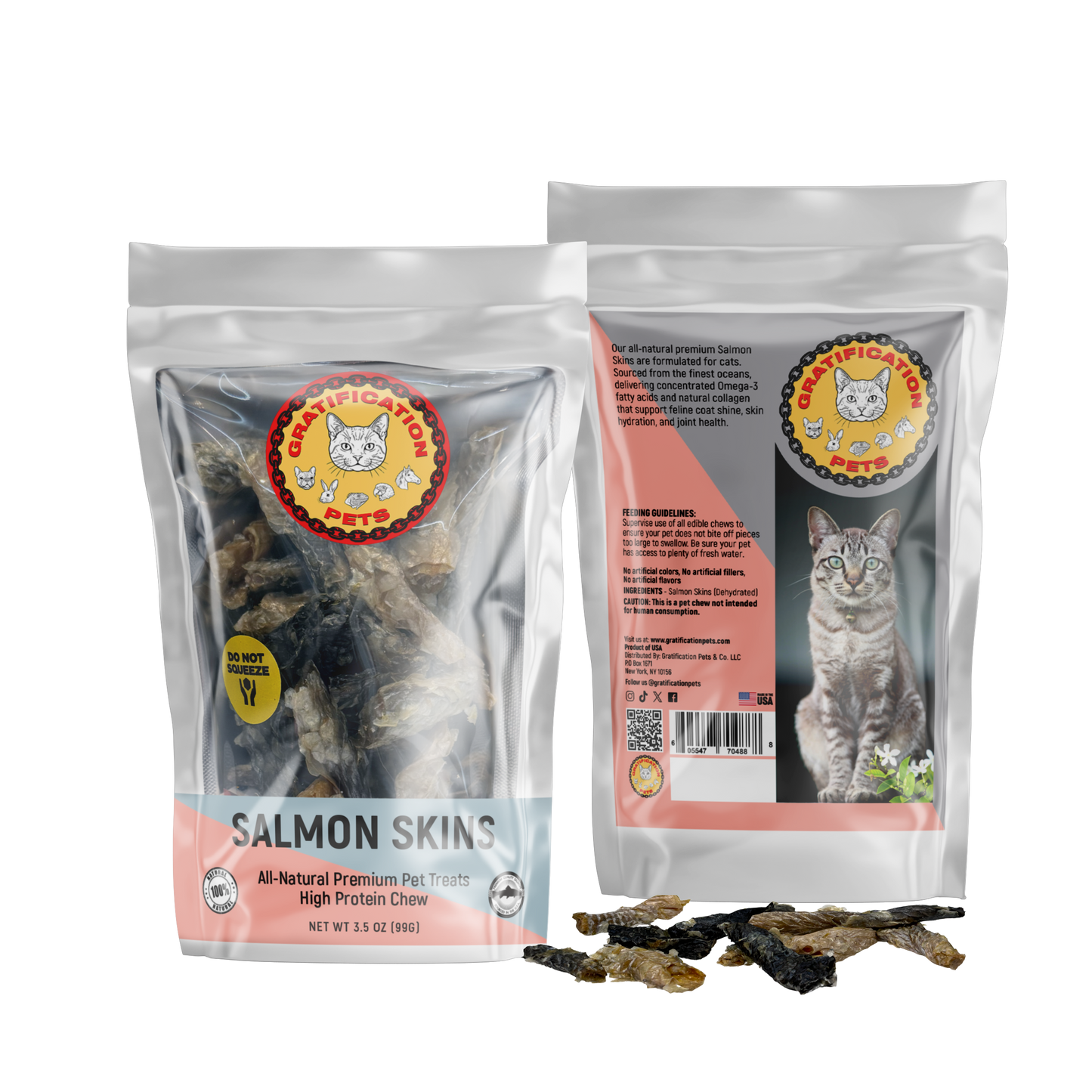 CAT SALMON SKINS