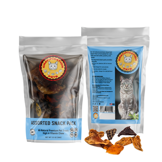 CAT ASSORTED SNACK PACK