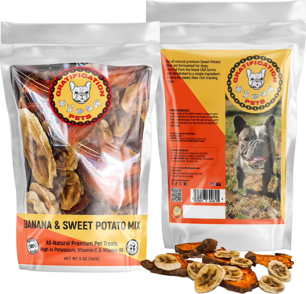 Banana & Sweet Potato for Dogs