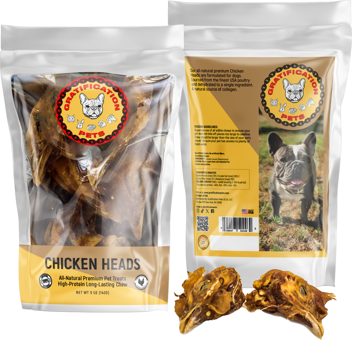 Chicken Heads for Dogs