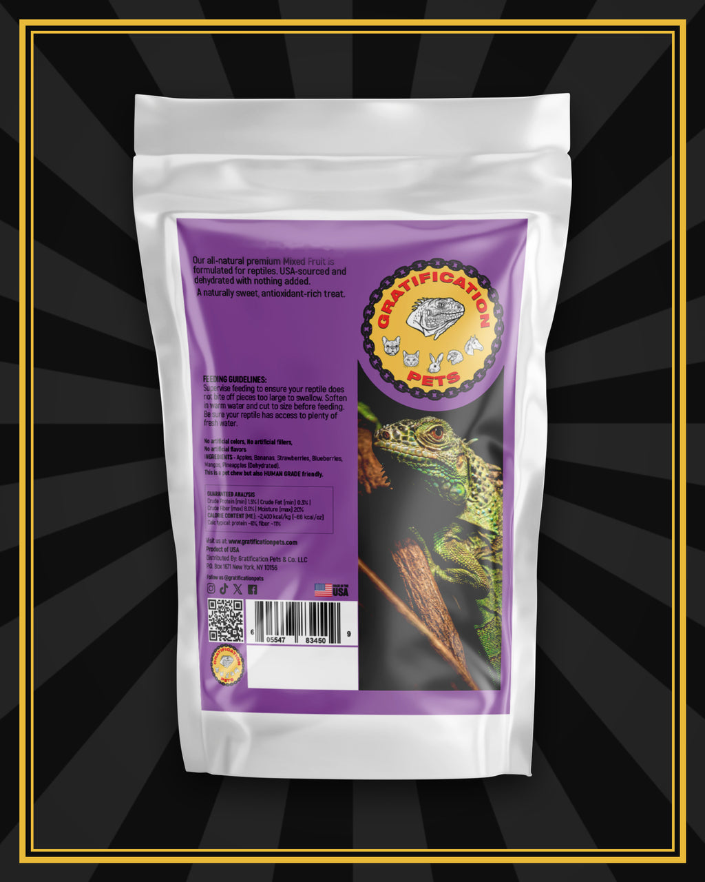 Mixed Fruits for Reptiles