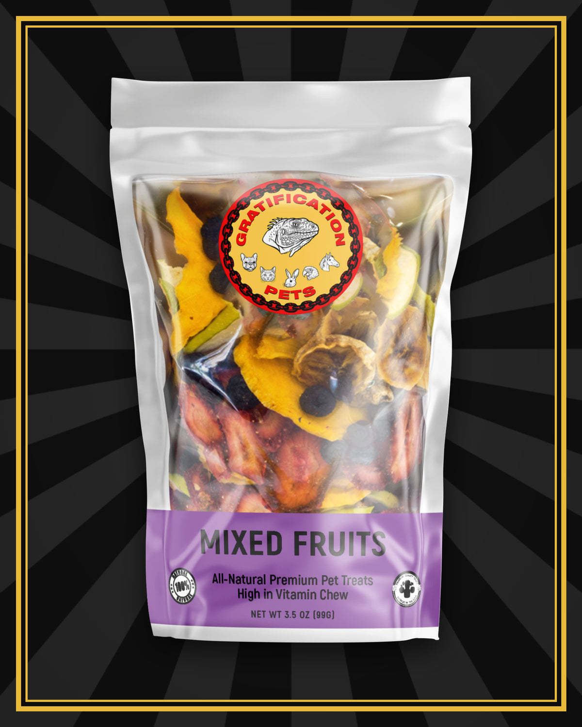 Mixed Fruits for Reptiles