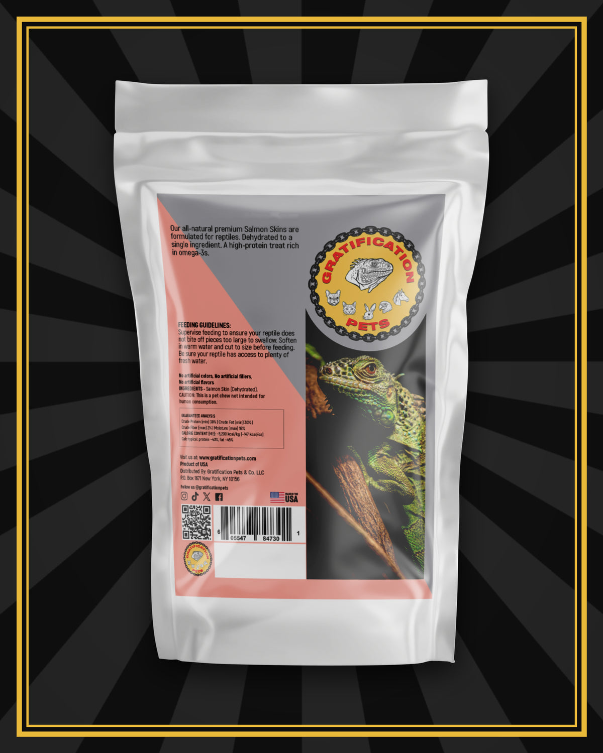 Salmon Skins for Reptiles