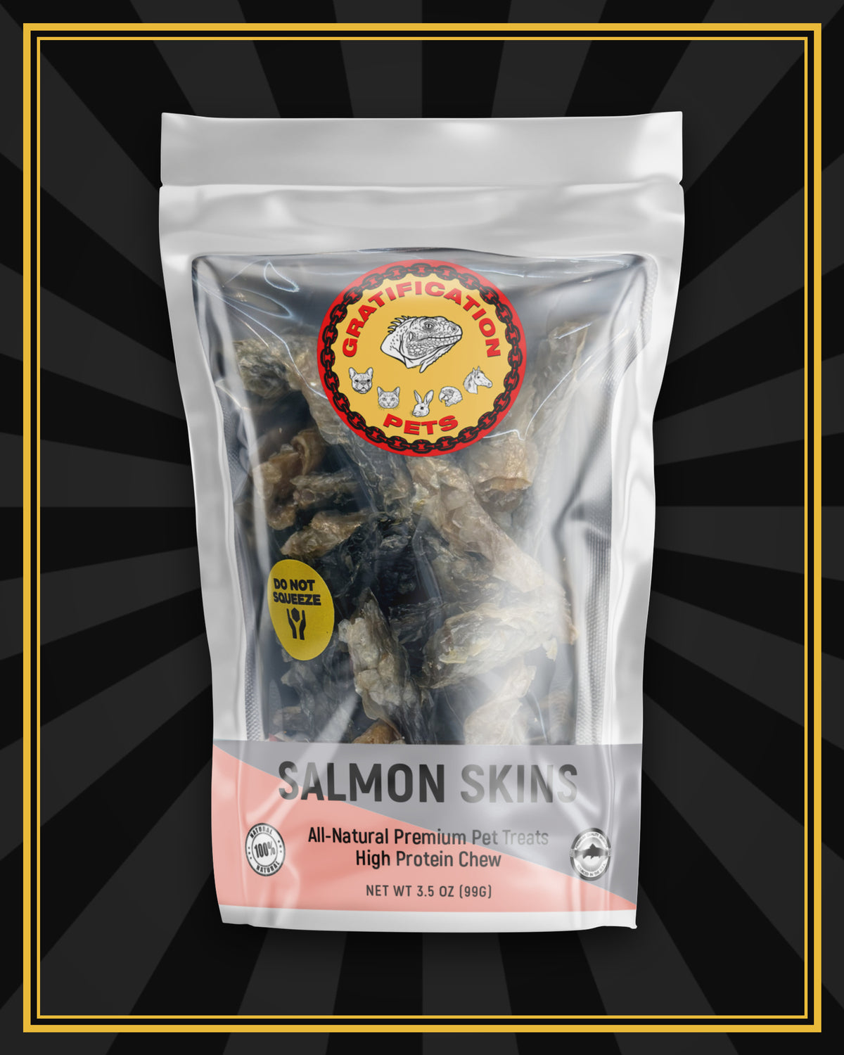 Salmon Skins for Reptiles