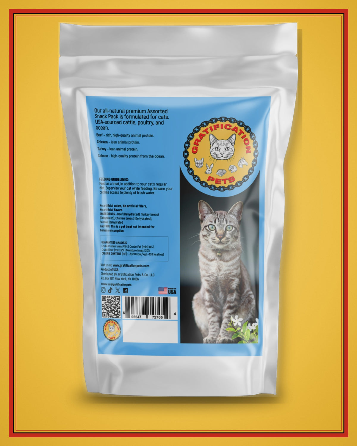 Assorted Snack Pack for Cats