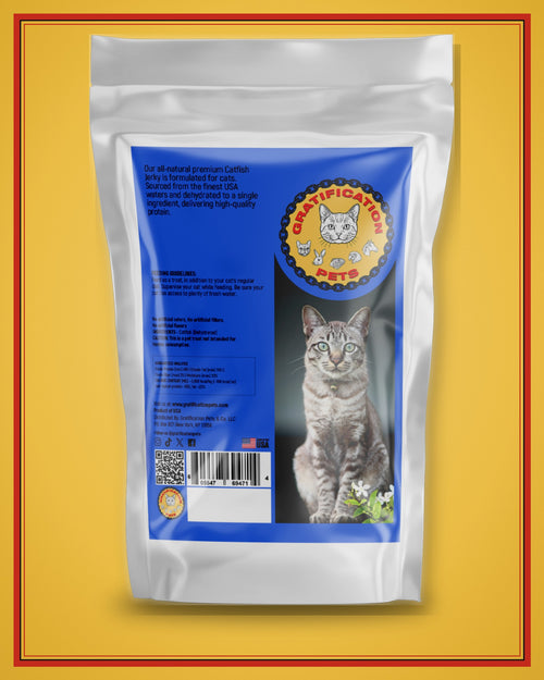 Catfish Jerky for Cats