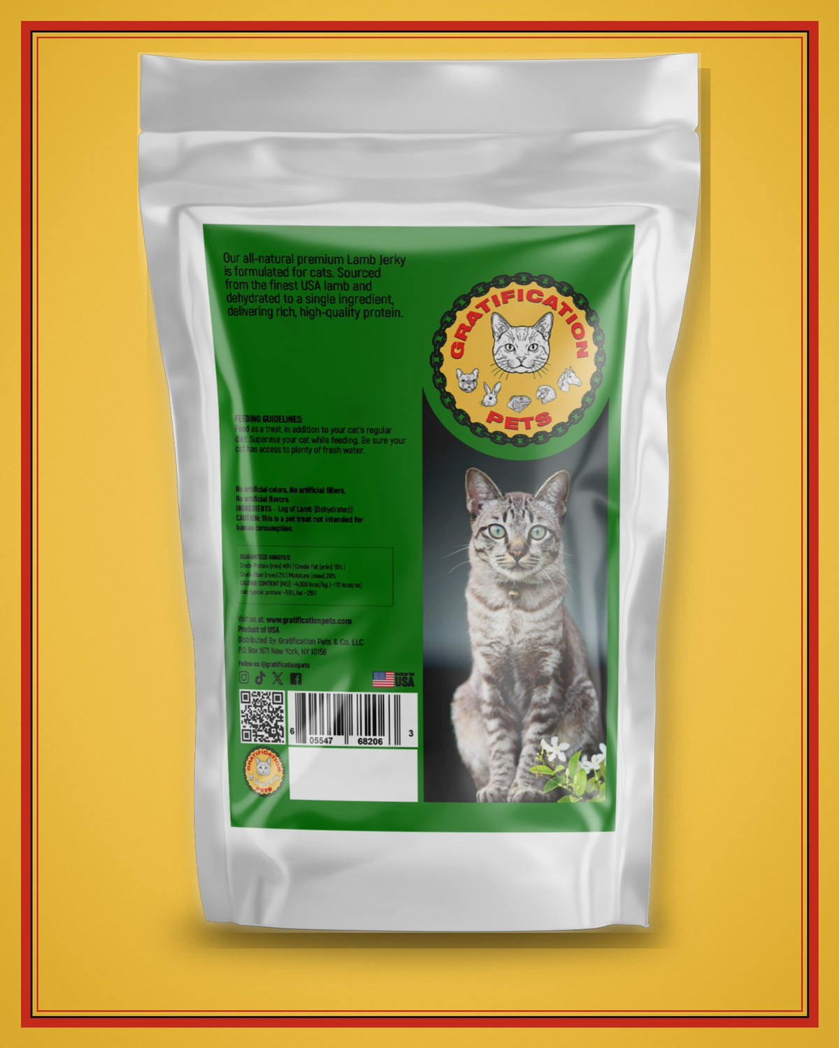 Lamb Jerky for Cats