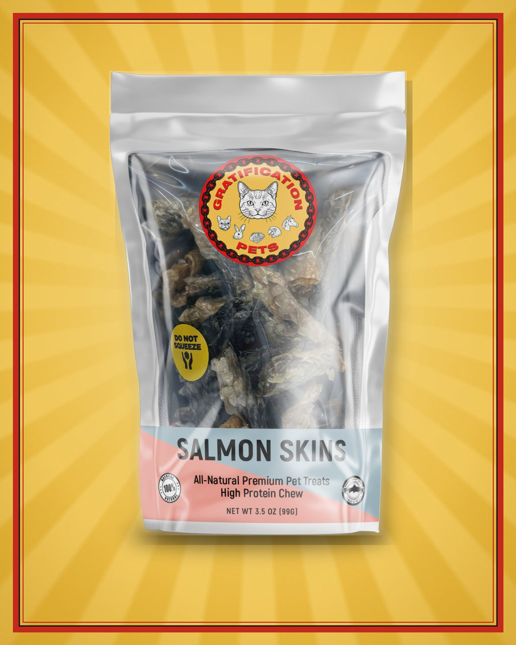 Salmon Skins for Cats