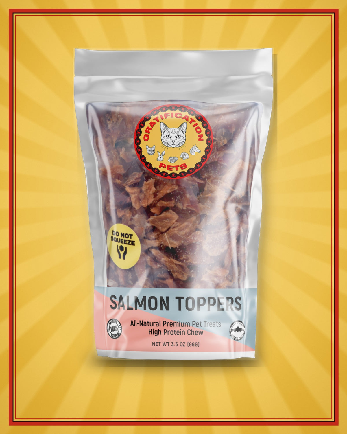Salmon Toppers for Cats