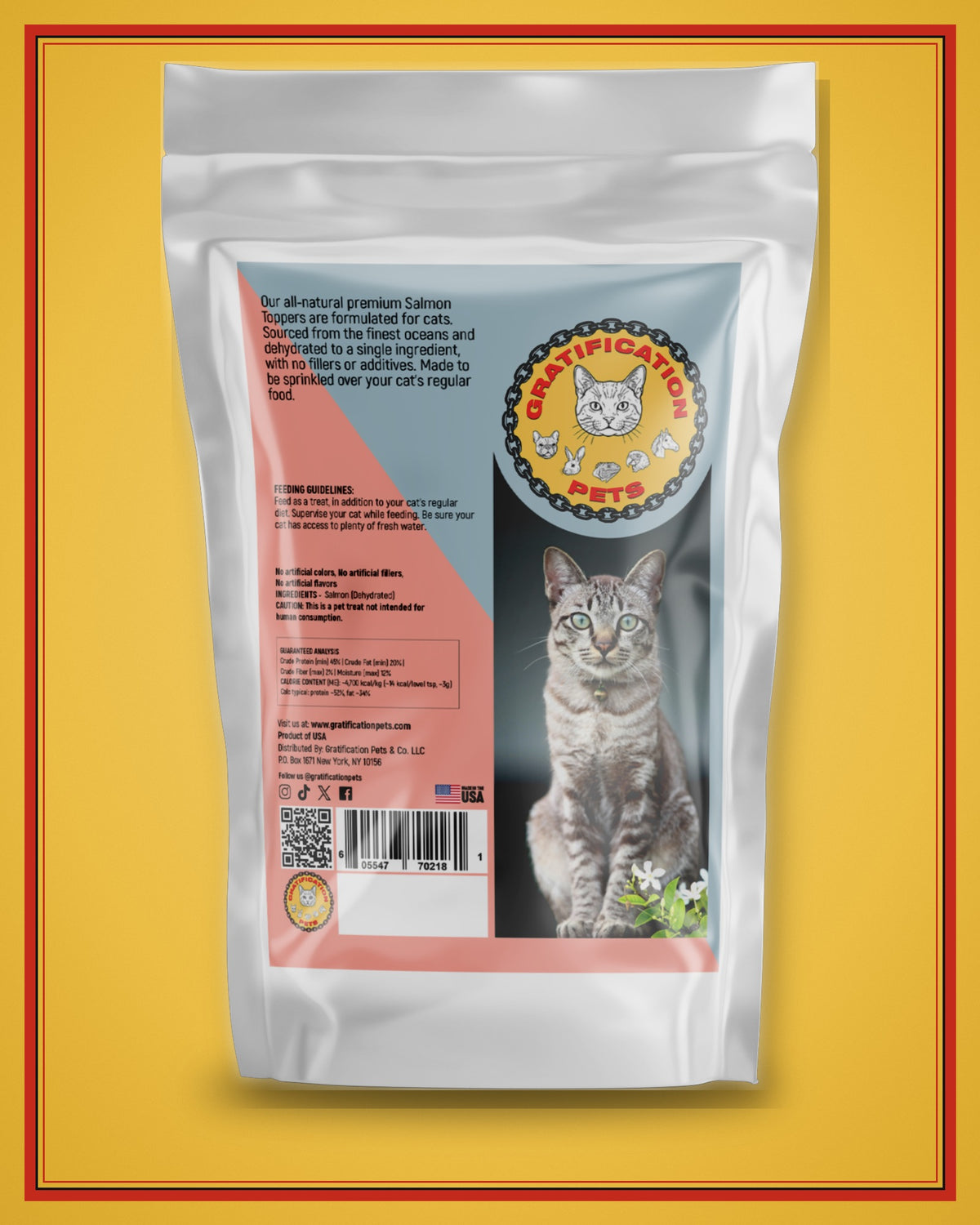 Salmon Toppers for Cats