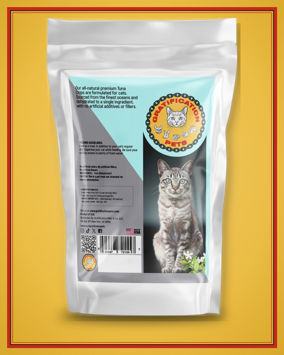 Tuna Chips for Cats