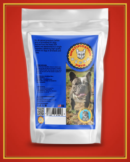 Catfish Jerky for Dogs
