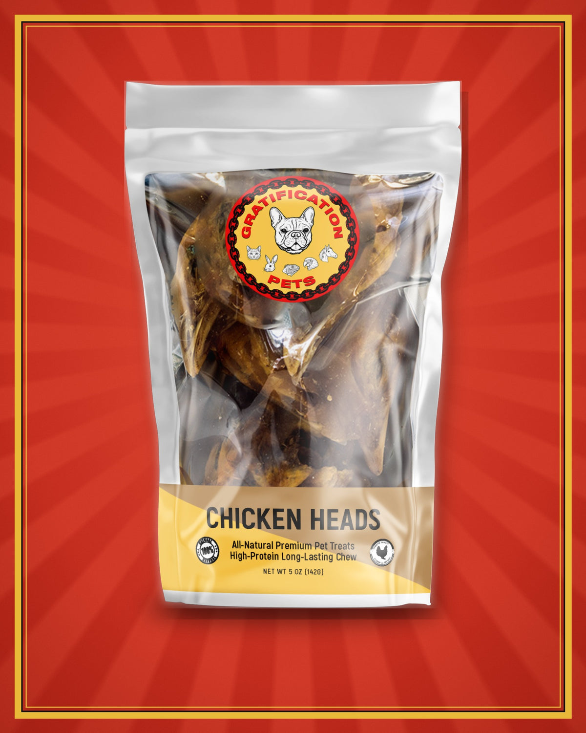 Chicken Heads for Dogs