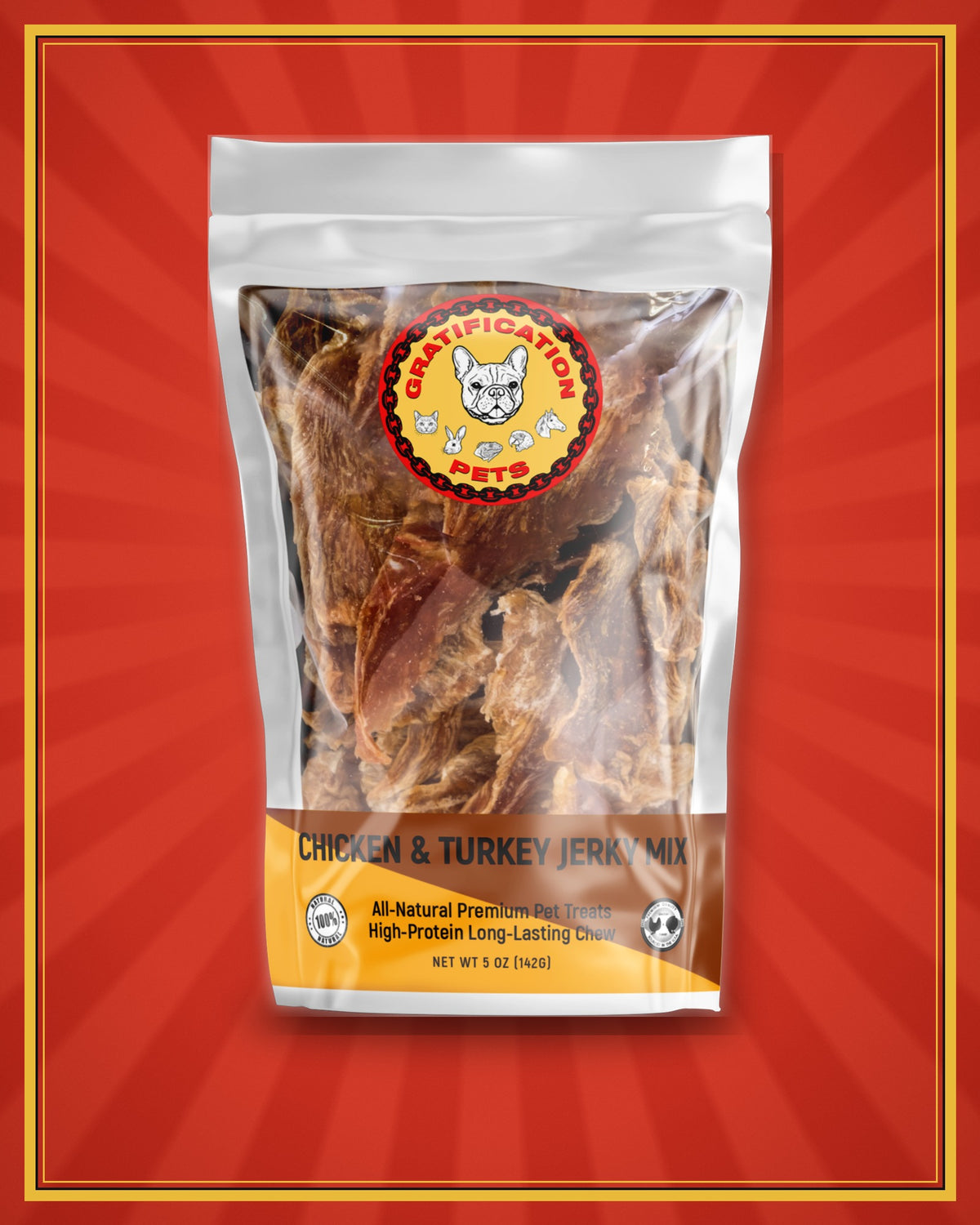 Chicken & Turkey Jerky Mix for Dogs